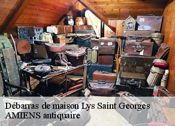 Débarras de maison  lys-saint-georges-36230 AMIENS antiquaire