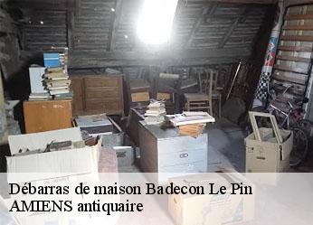 Débarras de maison  badecon-le-pin-36200 AMIENS antiquaire