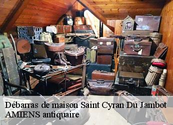 Débarras de maison  saint-cyran-du-jambot-36700 AMIENS antiquaire