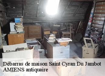 Débarras de maison  saint-cyran-du-jambot-36700 AMIENS antiquaire