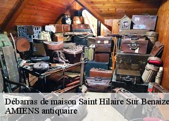 Débarras de maison  saint-hilaire-sur-benaize-36370 AMIENS antiquaire