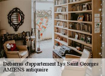 Débarras d'appartement  lys-saint-georges-36230 AMIENS antiquaire