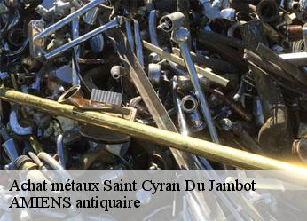 Achat métaux  saint-cyran-du-jambot-36700 AMIENS antiquaire