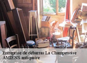 Entreprise de débarras  la-champenoise-36100 AMIENS antiquaire