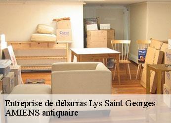 Entreprise de débarras  lys-saint-georges-36230 AMIENS antiquaire